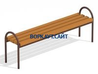 Лавочка парковая МАФ 1603 в Кемерове