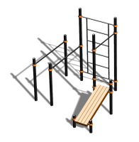 Спортивный комплекс воркаут ВС-98 в Кемерове