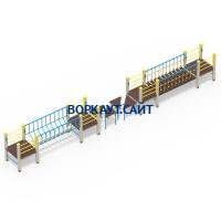 Детский спортивный комплекс Двойной мостик ДСК 3115 в Кемерове