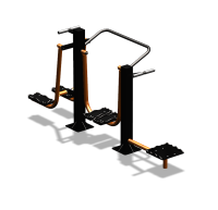 Уличный тренажер "Шпагат Шагомер Твистер" УТ302 в Кемерове