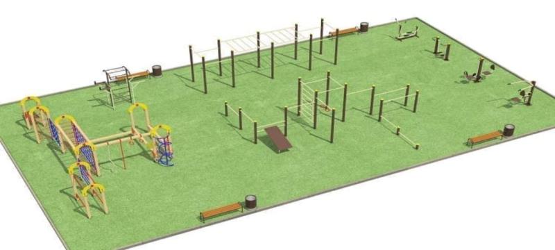Проект спортивной площадки для любого возраста - 1 096 200 рублей. в Кемерове