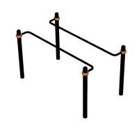 Спортивный комплекс воркаут ВС-180 в Кемерове