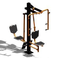 Уличный тренажер "Баттерфляй Жим ног" УТ347 в Кемерове