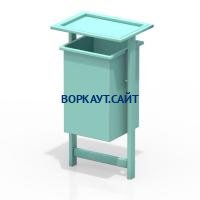 Урна с крышкой МАФ 1631 в Кемерове