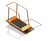 Уличный тренажер "Беговая дорожка" УТ 125 в Кемерове Уличный тренажер "Беговая дорожка" УТ 125 в Кемерове