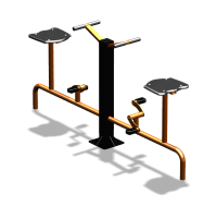 Уличный тренажер  "Вело двойной"   УТ211 в Кемерове