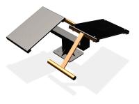 Уличный тренажер  "Скамья для пресса двойная"   УТ213 в Кемерове