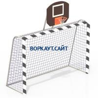 Ворота с баскетбольным щитом СИО 3512 в Кемерове Ворота с баскетбольным щитом СИО 3512 в Кемерове