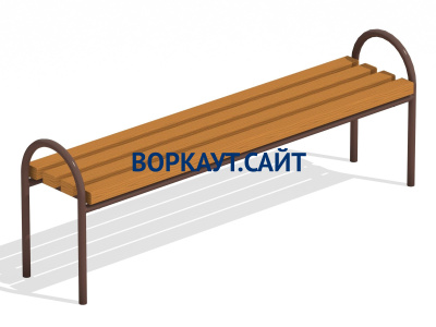 Лавочка парковая МАФ 1603 в Кемерове
