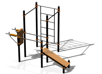 Спортивный комплекс воркаут ВС-82 в Кемерове