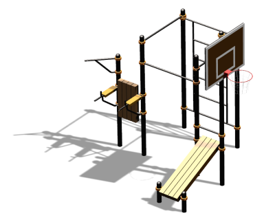 Спортивный комплекс воркаут ВС-94 в Кемерове