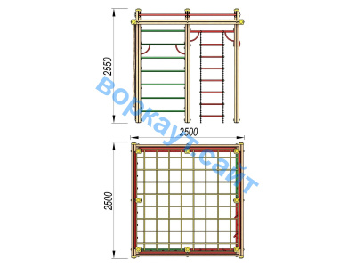 Детский спортивный комплекс ДСК 3110 в Кемерове Детский спортивный комплекс ДСК 3110 в Кемерове