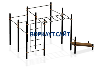 Спортивный комплекс воркаут ВС-56 в Кемерове