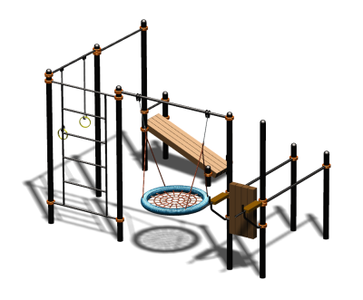 Спортивный комплекс воркаут ВС-97 в Кемерове