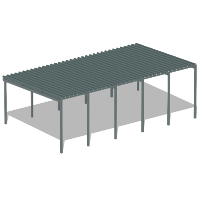 Большой теневой навес трибун МАФ 4131 в Кемерове