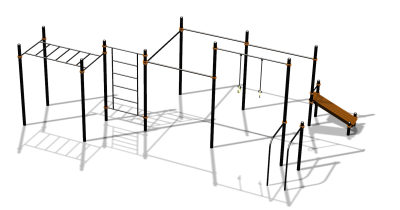 Спортивный комплекс воркаут ВС-153 в Кемерове