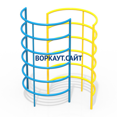 Шведская стенка полукруглая ДСК 3503 в Кемерове