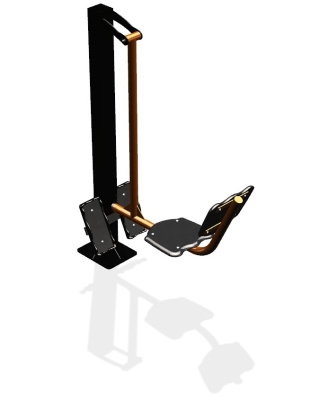 Уличный тренажер "Жим ногами одинарный" УТ 110 в Кемерове Уличный тренажер "Жим ногами одинарный" УТ 110 в Кемерове