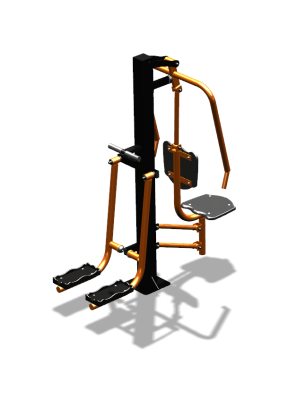 Уличный тренажер "Жим от груди Шпагат" УТ306 в Кемерове