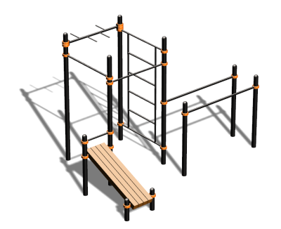 Спортивный комплекс воркаут ВС-91 в Кемерове