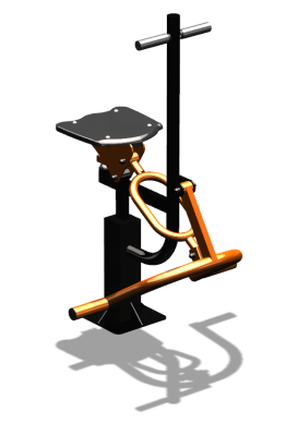 Уличный тренажер "Ковбой" УТ 107 в Кемерове