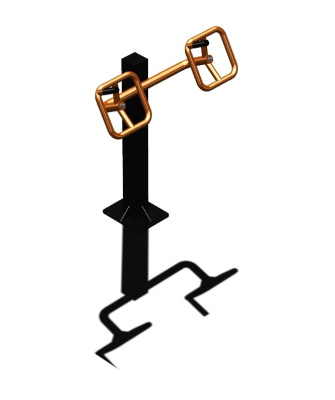 Уличный тренажер "Штурвал одинарный" УТ 122 в Кемерове