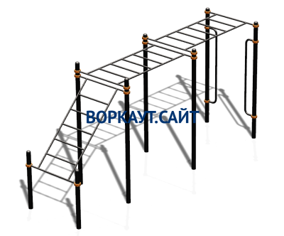 Спортивный комплекс воркаут ВС-190 в Кемерове