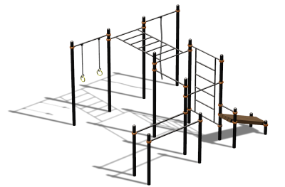 Спортивный комплекс воркаут ВС-89 в Кемерове