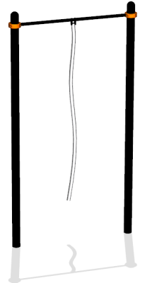 Турник с гимнастическим канатом ВС-34 в Кемерове