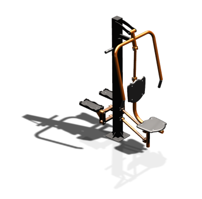 Уличный тренажер "Жим от груди Степпер" УТ342 в Кемерове