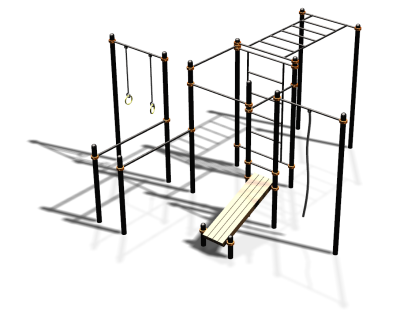 Спортивный комплекс воркаут ВС-68 в Кемерове