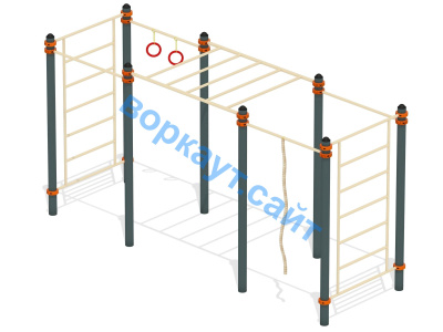 Воркаут комплекс гимнастический  ВС-24 в Кемерове