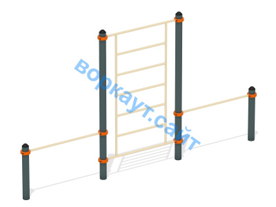 Шведская стенка с перекладинами ВС-13 в Кемерове