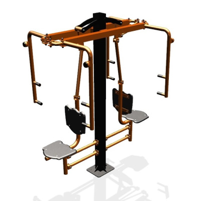 Уличный тренажер "Баттерфляй двойной"   УТ208 в Кемерове