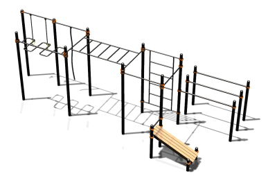 Спортивный комплекс воркаут ВС-77 в Кемерове