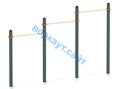 Турник тройной ВС-4 в Кемерове