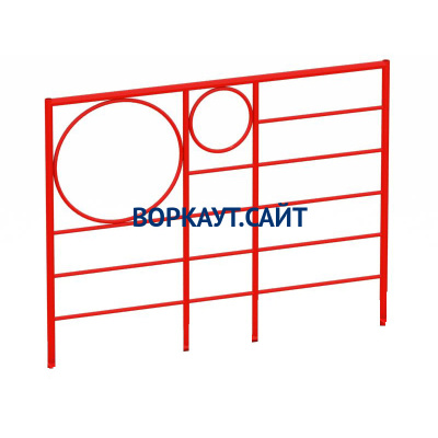 Шведская стенка с кольцами МАФ 3502 в Кемерове