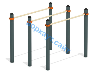 Брусья тройные ВС-16 в Кемерове