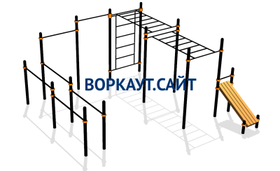 Спортивный комплекс воркаут ВС-109 в Кемерове