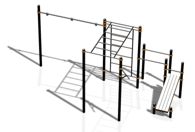 Спортивный комплекс воркаут ВС-87 в Кемерове