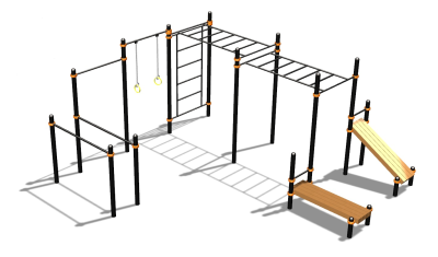 Спортивный комплекс воркаут ВС-71 в Кемерове