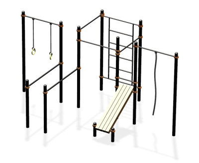 Спортивный комплекс воркаут ВС-65 в Кемерове