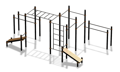 Спортивный комплекс воркаут ВС-100 в Кемерове