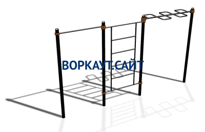 Спортивный комплекс воркаут ВС-129 в Кемерове