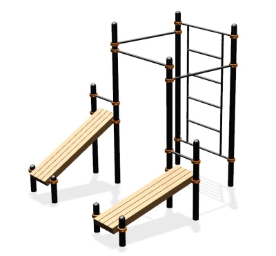 Спортивный комплекс воркаут ВС-42 в Кемерове