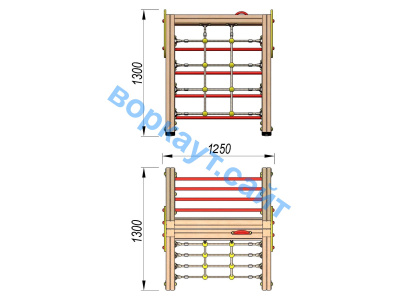 Детский спортивный комплекс ДСК 3201 в Кемерове