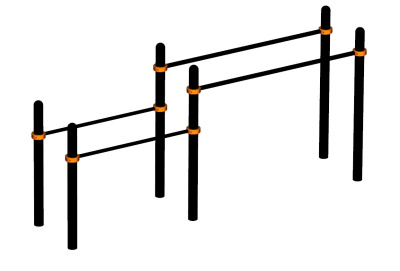 Брусья разновысокие ВС-15 в Кемерове