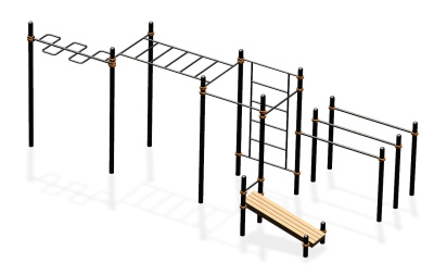 Спортивный комплекс воркаут ВС-57 в Кемерове