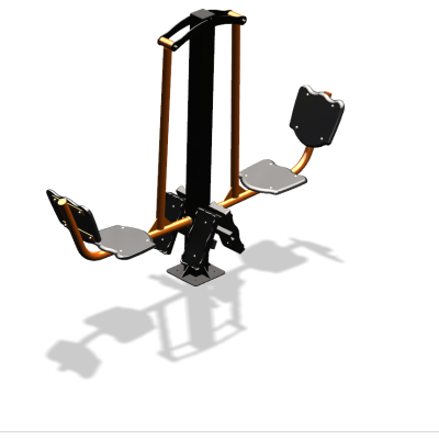 Уличный тренажер  "Жим ногами двойной"  УТ203 в Кемерове