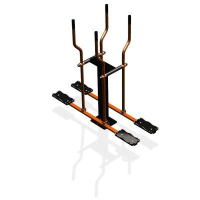 Уличный тренажер  "Лыжи двойные"   УТ210 в Кемерове